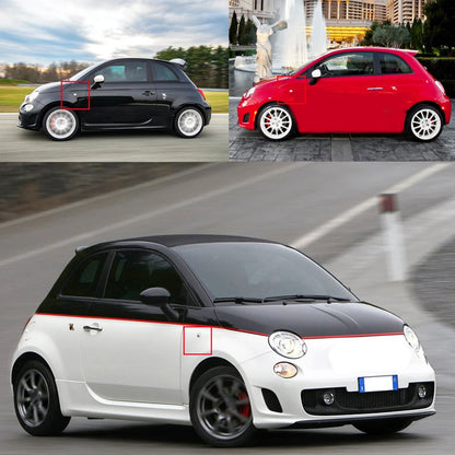 BINGWFPT For Abarth 500 595 695 For FIAT 500 500C 500L Flashing LED Dynamic Turn Signal Side Marker Light