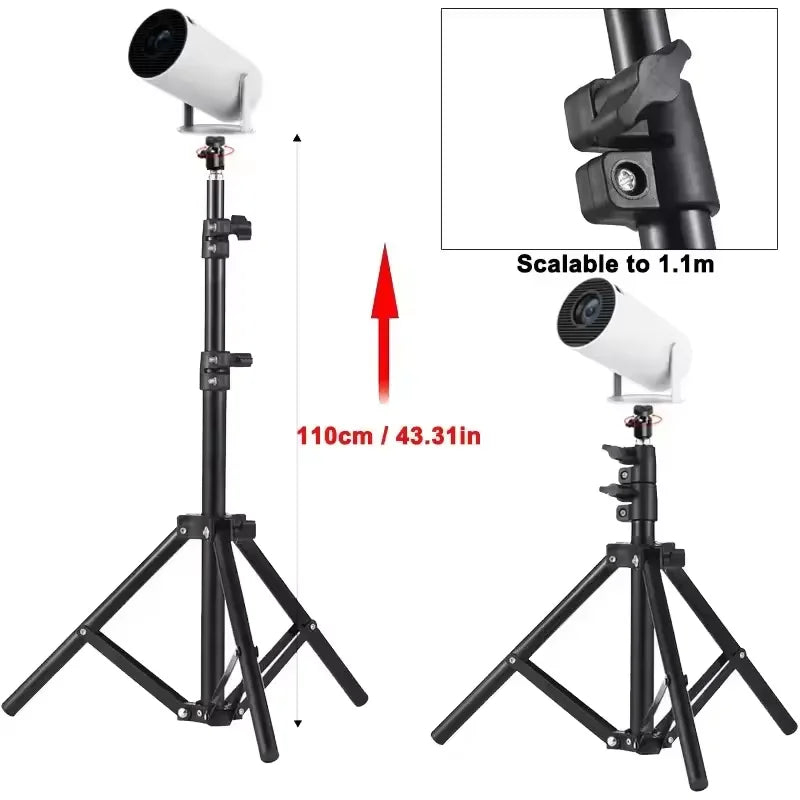 110cm Universal Portable Bracket For Magcubic HY300 Pro Projector Tripod Stand Mount For Magcubic HY320mini Projector 5-50cm New