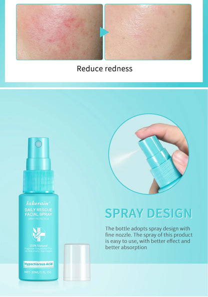 Hypochlorous Acid Spray Toner for Face Helps Reduce Redness Breakouts Soothing pH Balancing Toner Skincare