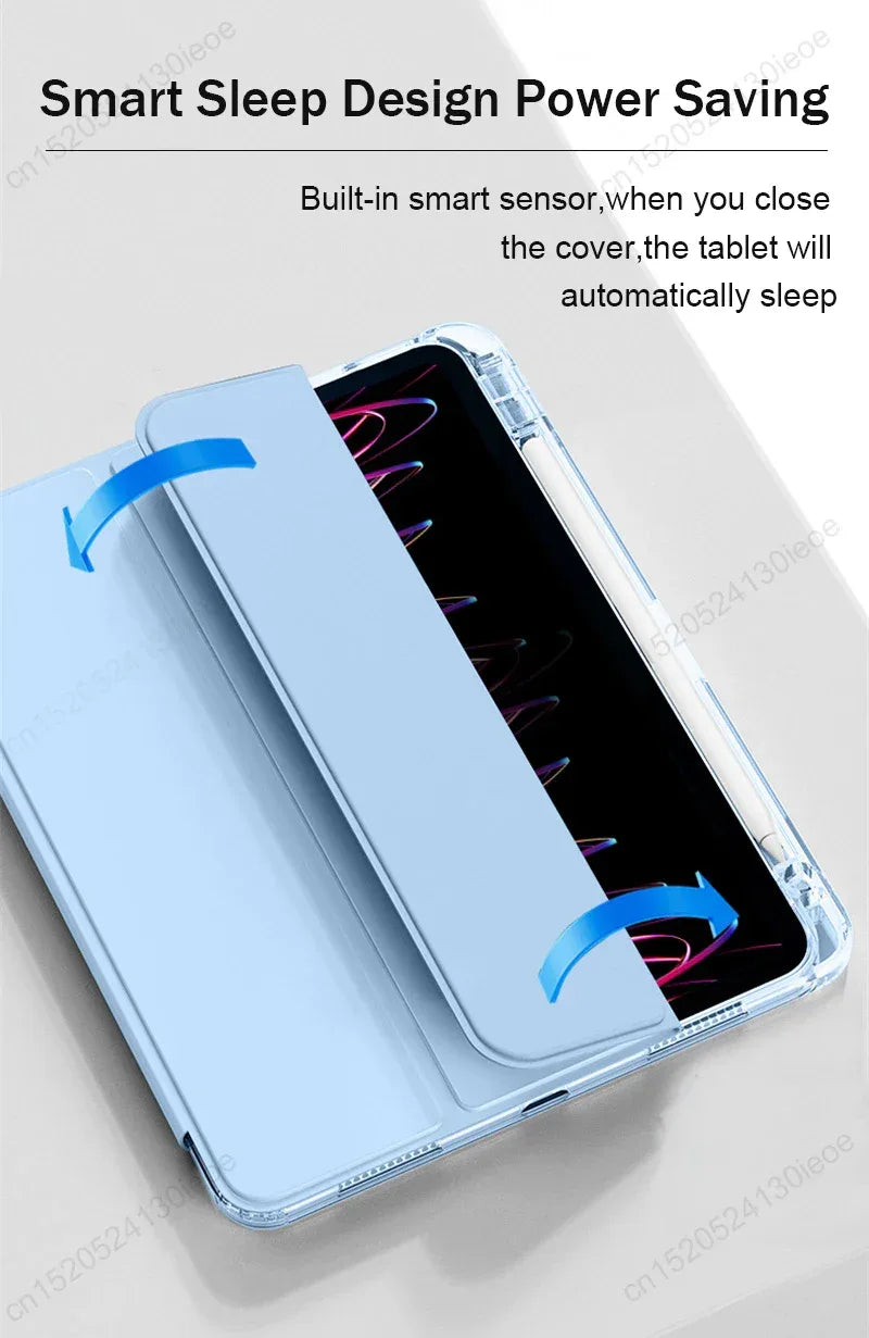 For iPad Air 6 7 11 inch Case 2025 2024 iPad Pro 11" 13" Funda iPad A16 11th 10th 10.2 9th Generation Pro 12.9 6th 5th 4th Cover