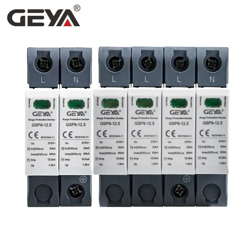 GEYA GSP9  Surge Protector Replacement Core for AC DC SPD 275V 385V 400V 440V 600V 1000V 1500V SPD Bridge