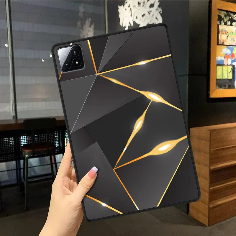 Tablet Case For Xiaomi Pad 6S Pro 12.4'' 2024 Slim Soft TPU Protective Back Cover For Xiaomi Pad 6 Pro 2023 Mi Pad 5/6 Pro 11''