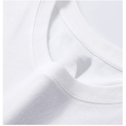 2026 men's new spring and summer printed T-shirt - high-quality, casual, versatile, and fashionable loose-fitting sports T-shirt