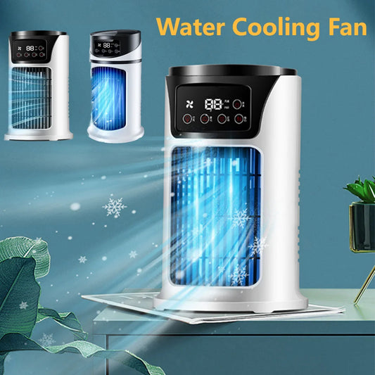 Water Cooling Fan Air Conditioner Adjustable Speeds Timer Personal Fan Air Cooler With Humidifier for Bedroom Living Room Office by PDG ibma