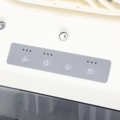 Portable Humidifying Fan Cooler Quiet 3 Gears Automatic Timing Cool Mist Evaporative Fan for Home