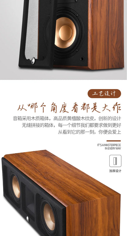 1600W High-power 5.1 Amplifier DTS Decoding HD Lossless 5.1 Home Theater Audio Set Home Surround Floor Passive Speaker Bass