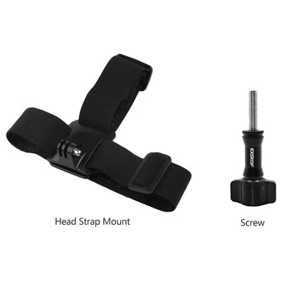 Action Camera Accessories Kit Head Strap Chest Strap Mount Adjustable Holder for GoPro Phone DJI Osmo SJCAM AKASO insta360