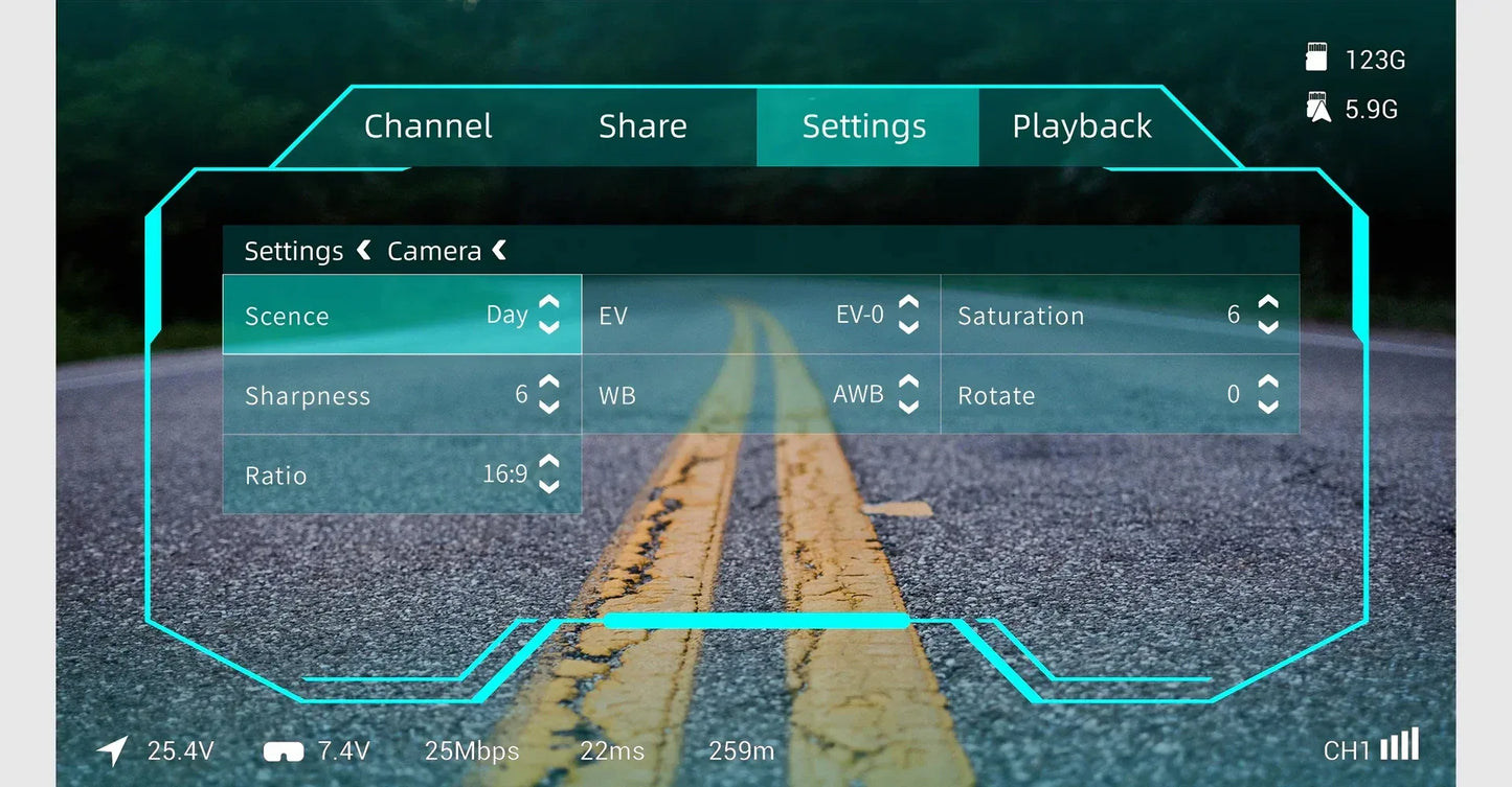 Caddx GM1 GM2 GM3 FPV Gimbal Head Tracking (No Camera) CaddxFPV For FC FPV 19mm Camera Avatar HD Goggles Drone Car Airplane