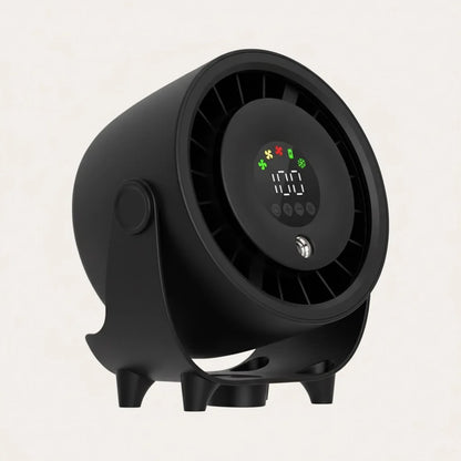 New Misting Fan Humidifying Rapid Cooling Hanging Hole Low Noise Digital Display Button Controlled Speed Fine Absorbable