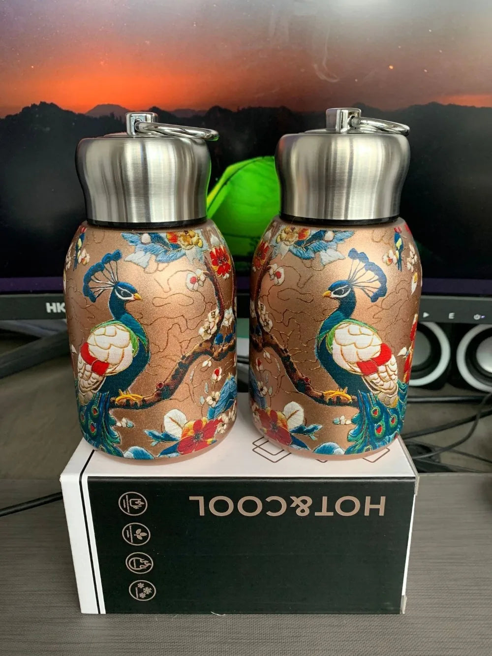 Creative Gift 316 Stainless Steel Insulated Cup 300ml Leak Proof Coffee Mug Durable Portable Water Bottle Outdoor Hiking
