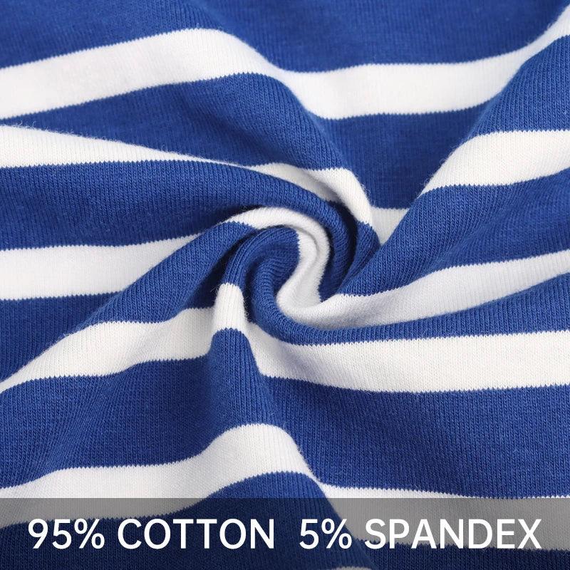 Men's Panties Boxers Shorts Printing Stripe Large Size U-shaped Set of Men Underpants Male Briefs Sexy Clothing Short Loose Long