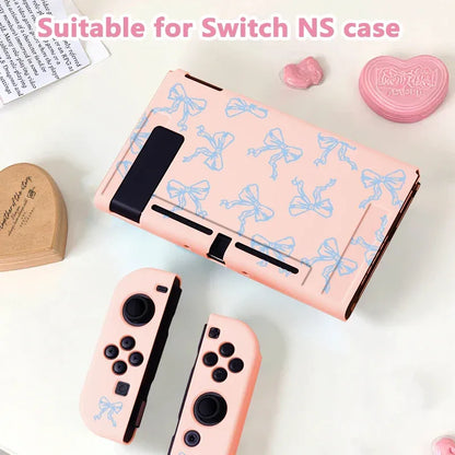 This protective case for Switch NS/OLED，durable TPU，shockproof and drop-proof soft shell，the best choice for Switch players