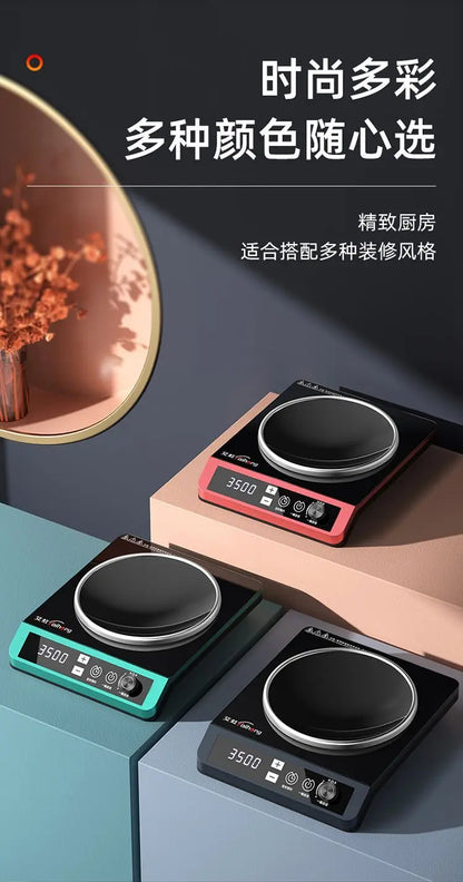 New 5000W concave induction cooker multifunctional energy-saving kitchen stove integrated pot cocina electrica
