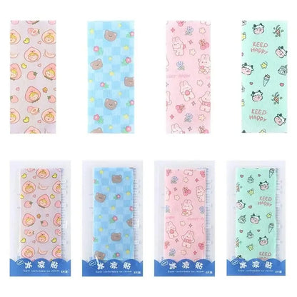 Cooling Gel Patches Summer Essential Refreshing Ice Pack Student Brain Boosting Cooling Patch Mobile Phone Cooling down