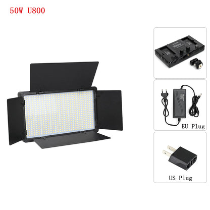 U600/U800 LED Photo Studio Light for Youbute Game Live Video Lighting Portable LED Video Recording Photography Panel Lamp