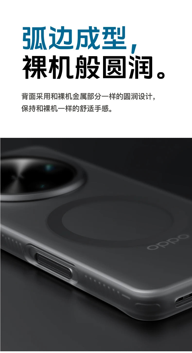 For OPPO Find X8 Ultra Pro Case Luxury Skin Feel Matte Magsafe Magnet Phone Cover For OPPO Find X 8 X8Pro Shockproof Bumper