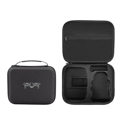 XFJI Storage Bag Protective Carrying Case PU Leather Handbag for DJI Mini 4K/Mini 2SE/Mini 2 Drone Controller Accessories