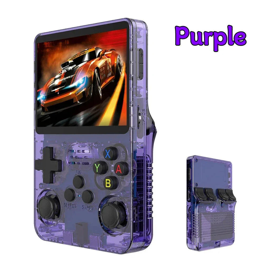 New R36HD Retro Handheld Video Game Console ARKOS System 3.5 Inch IPS Screen Classic Portable Pocket Video Player Games Boy Gift