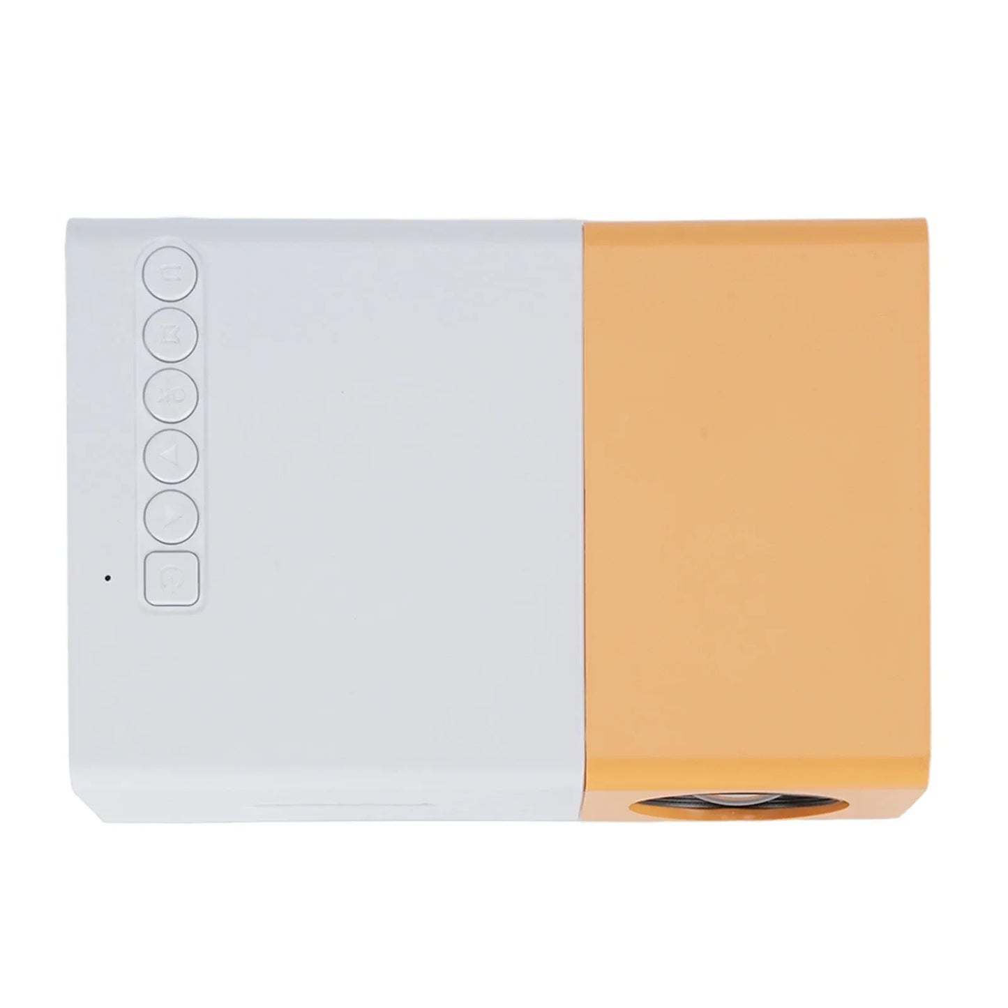 Outdoor Projector Small Projector 1080P Portable 100ANSI 1000LM Brightness Manual Focus 100in Screen Support LED Movie Projector