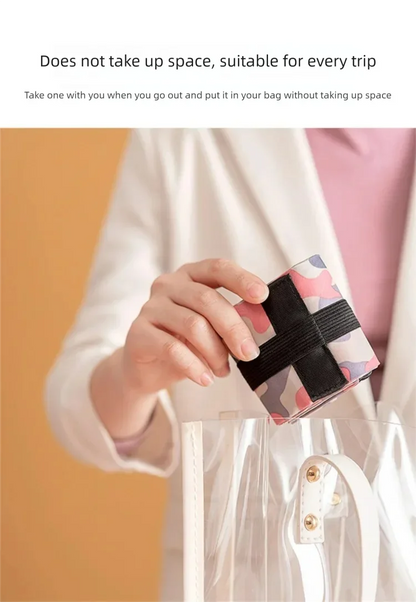 Foldable Eco-friendly Waterproof Storage Bag Portable Handbag for Travel Shopping Bag Travel Essentials Extra Large Capacity