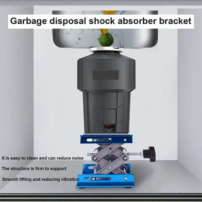 Waste Disposal Shock Absorbing Bracket Kitchen Household Garbage Disposer Support Frame Cushioning Bearing Adjusting Base