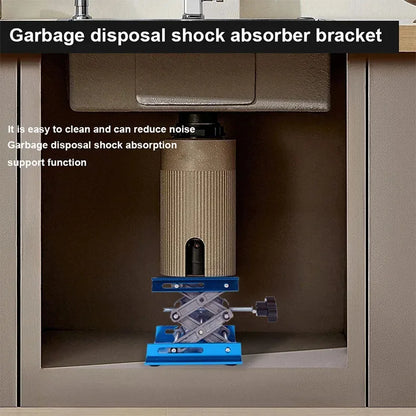 Waste Disposal Shock Absorbing Bracket Kitchen Household Garbage Disposer Support Frame Cushioning Bearing Adjusting Base