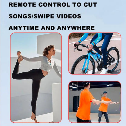 Blue-tooth Remote Control Scrolling E-book Page Turner For Tik-tok Video Remote Control Selfie Stick Camera Controller