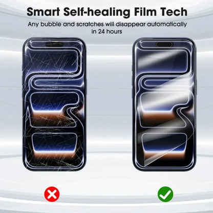 5Pcs Hydrogel Film For iPhone 17 16 15 14 13 12 11 Pro Max Plus Full Cover Screen Protector For iPhone 17E 16E 13 12 MIni