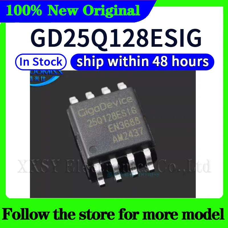 GD25Q128ESIG  25Q128ESIG  In stock 48 hours ship