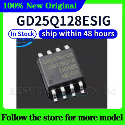 GD25Q128ESIG  25Q128ESIG  In stock 48 hours ship