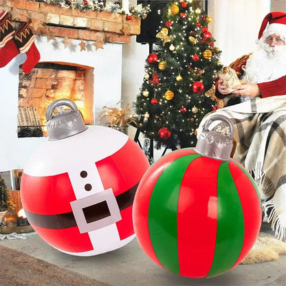 Multiple Styles Giant Inflatable Christmas Ball Home Outdoor Inflatable Decoration Christmas Snowman PVC Inflatable Decorated