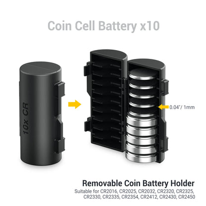 Multi Slots 18650/21700/AA/AAA/Coin Battery Case Storage Box Container Holder IP67 Waterproof And Dustproof Battery Storage Box