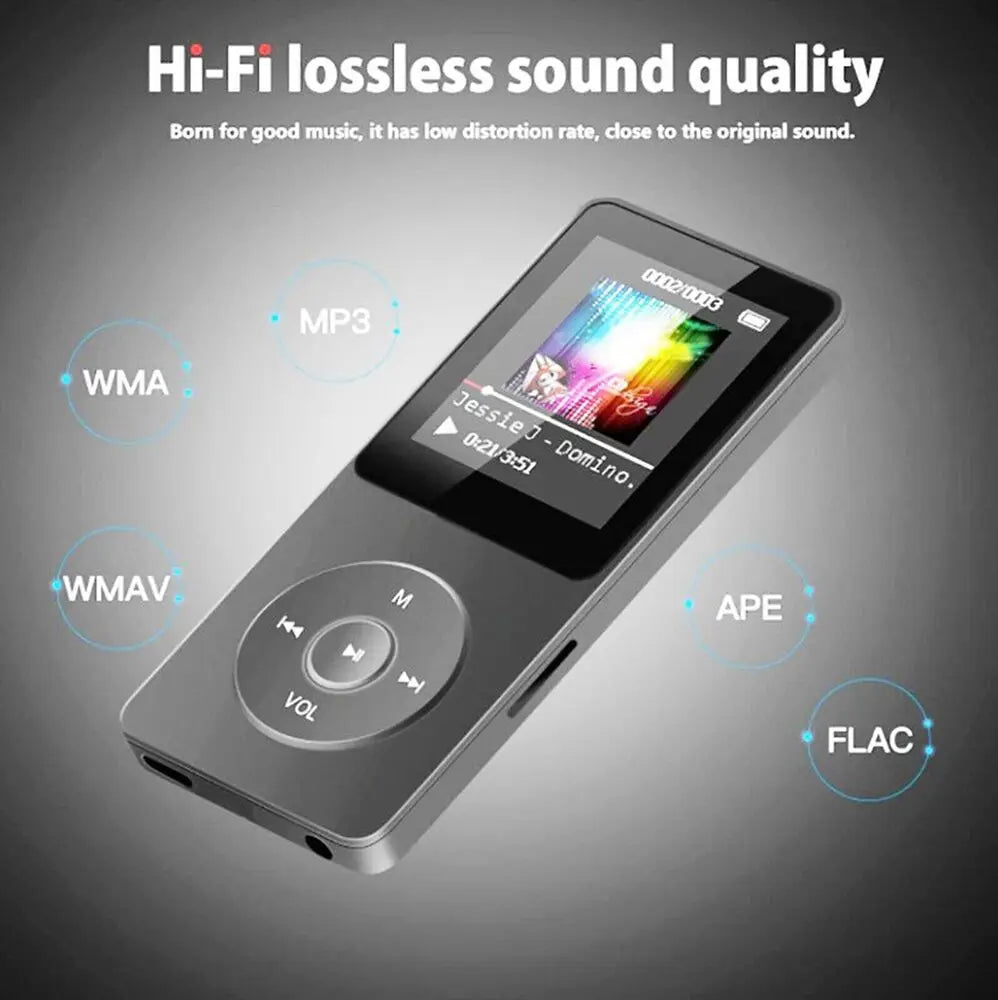 Bluetooth MP4 MP3 Lossless Music Player TFT LCD Display Walkman E-book Support TF Card Audio Recorder lossless sound MP3 player
