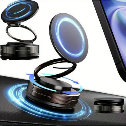 Magnetic Car Phone Holder 360° Rotatable Strong Magnet Stand Portable Mount Universal Suction Cup Phone Mount for MagSafe