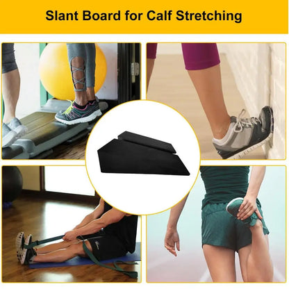 Yoga Wedge Blocks Lightweight Yoga Wedge Stretch Non-slip Slant Board Lower Back Support for Exercise Gym Fitness Improve Leg