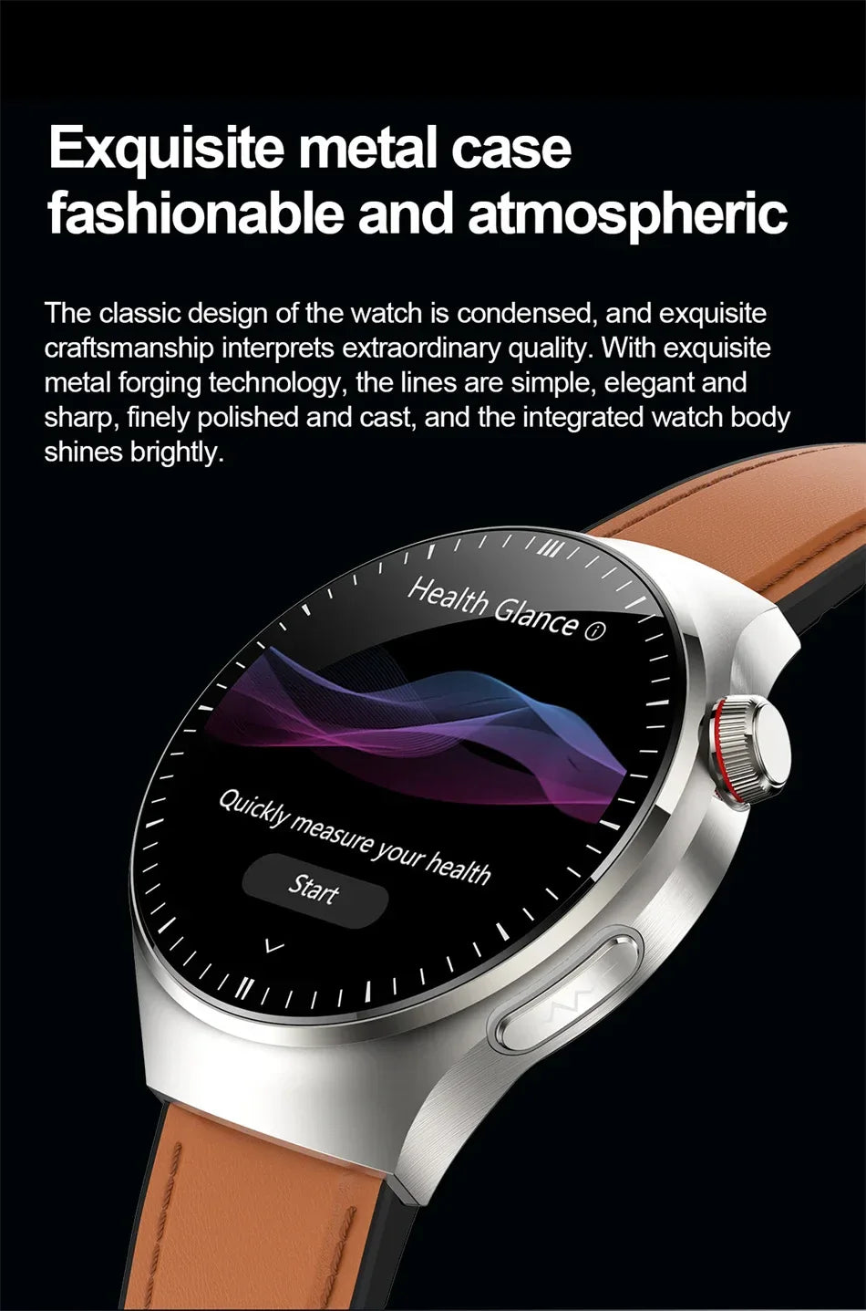 2026New For Man Smartwatches Outdoor Sport Smart Watch Men 1.43“ HD AMOLED Screen ECG physical examination BT5.0 Call smartwatc