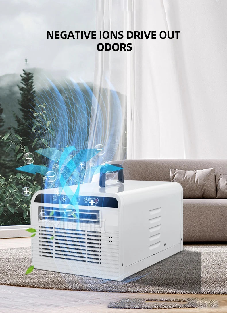 Pet Cooler Drainage-free Mobile Air Conditioner 2500BTU Portable Air Conditioner 2025 Summer