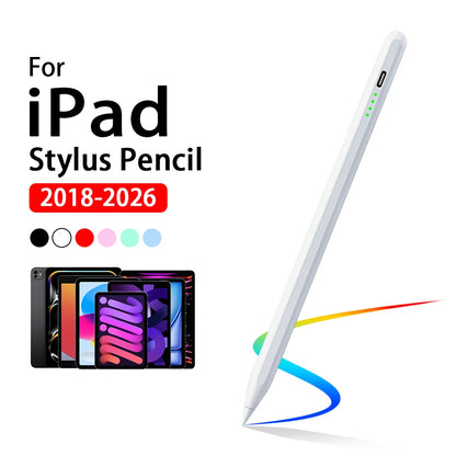 For Apple Pencil Stylus For iPad A16 Air 11 5 4 Pro 11th 13 12.9 M5 M4 M3 M2 Pens 10 9 8 10th 9th Generation Mini 7 6 Touch Pen