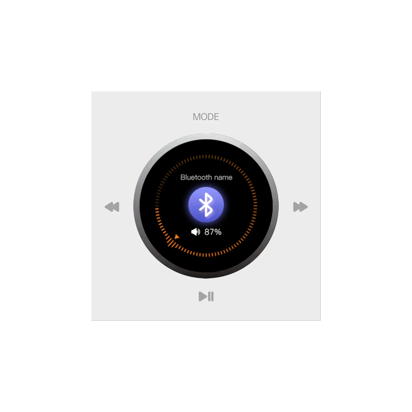 Home Background music player system audio in wall power amplifier bluetooths TF USB FM radio AUX controls panel ceiling speakers