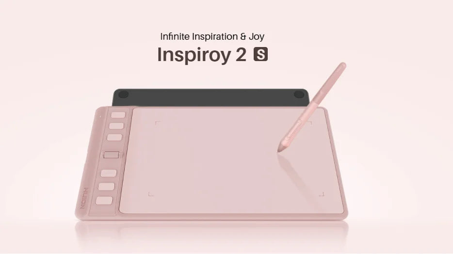 Huion Inspiroy 2 S H641P Graphics Tablets 6.3x3.9 Inch Digital Drawing Pen Tablet 6 Express Keys Support Android Mac Windows
