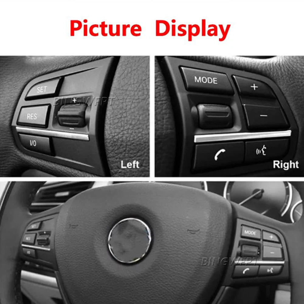Steering Wheel Cruise Control Button Switch For BMW X3 F25 2014-2016 For BMW X4 F26 2014-2016 For BMW i3 Series i01 2013-2020