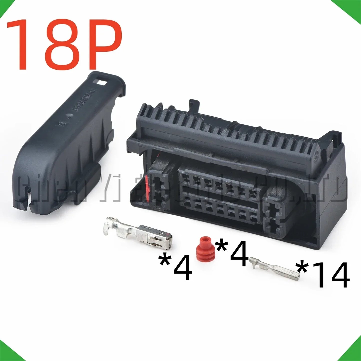 18 Pin Motorcycle Connectors ABS pump Wire harness Plug 1-2112757-1 For Harley bn600