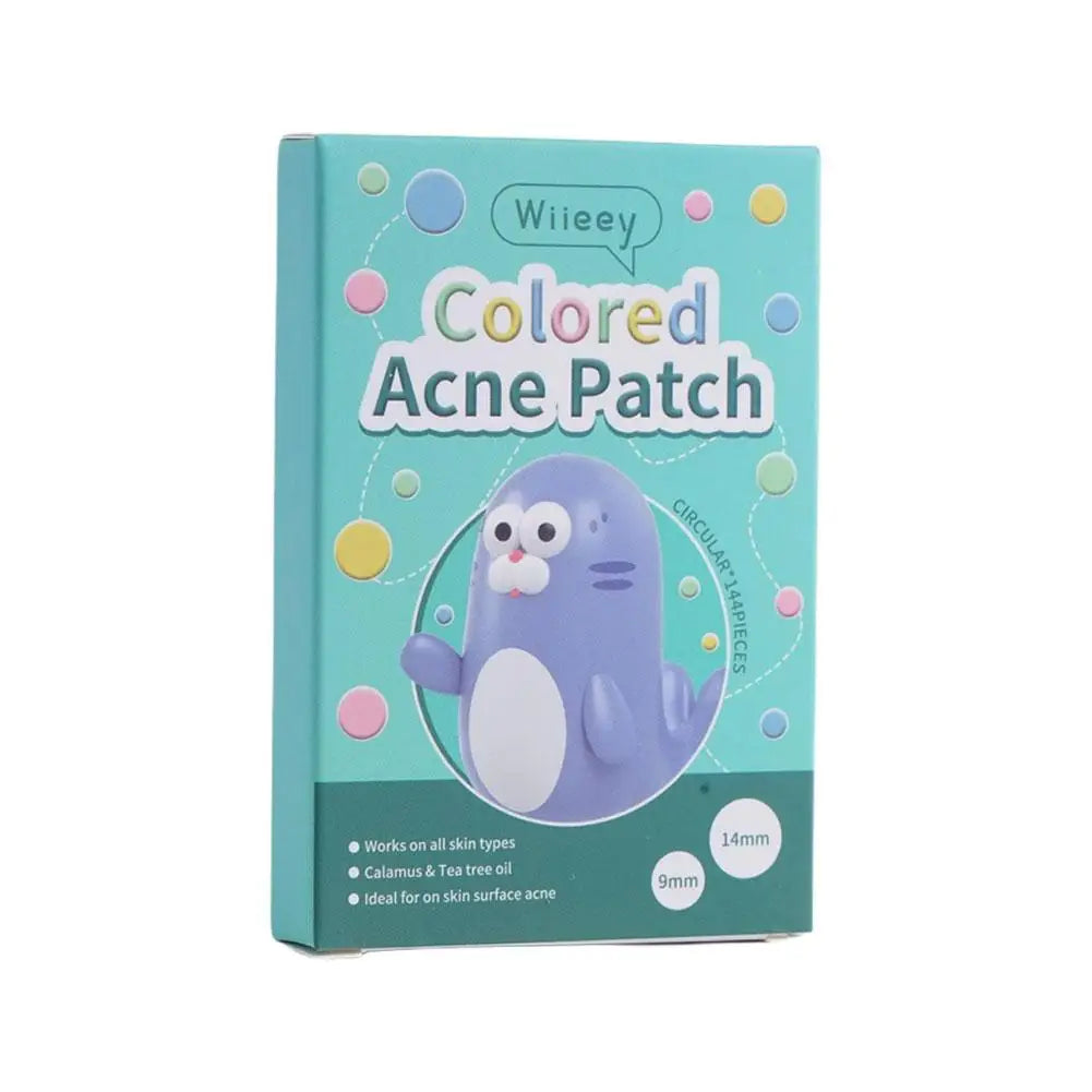 144Pcs/Set Star Pimple Patch Acne Colorful Invisible Acne Removal Skin Care Stickers Concealer Face Spot Beauty Makeup Tools