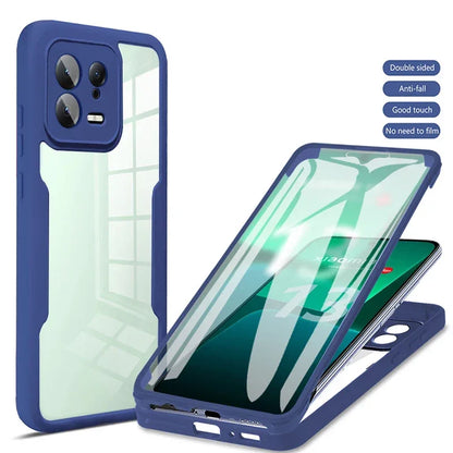 360 Full Body Protective Phone Case For Xiaomi Mi 14 Ultra  Mi14 13 12 Pro Xiaomi 13T 12T Mi 13 12 Lite 12X Built Screen Cover