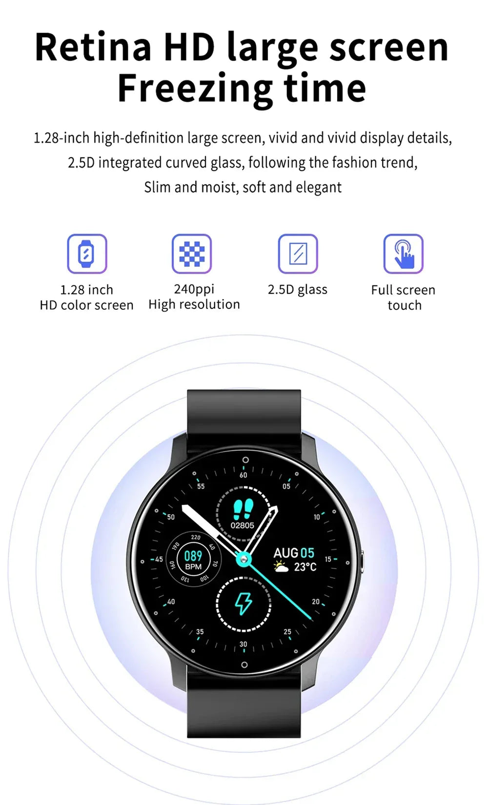 ZL02 Pro Smart Watch Men Bluetooth Call Women 1.39inch AI Voice Assistant Heart Rate Blood Pressure Sports Fitness Smartwatch