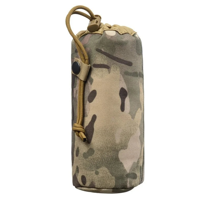 Waterproof Portable Water Bottle Pouch Bag Nylon Tactical Molle Bottle Holder Kettle Carrier Bags