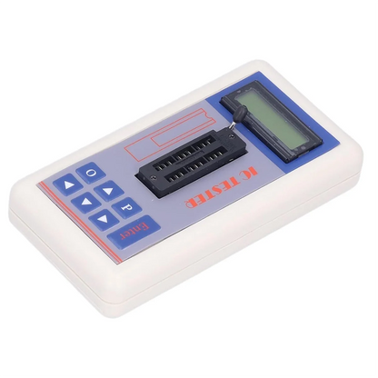 ABQR Integrated Circuit Tester, IC Transistor Capacitor Tester, Diode Checker Detector, with 5V 3.3V AUTO Mode,B