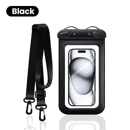 IPX8 Waterproof Phone Pouch 7.5" Universal Dry Bag Underwater Touch Screen Phone Casefor Swimming Rafting Beach