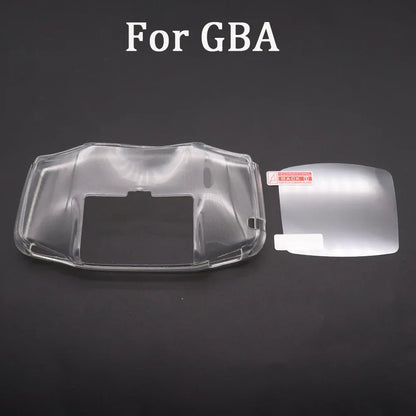 1Pc Transparent Case Cover For GBC GBA GBP GBA SP Protective Cover For Nintend Gameboy GB Silicone Soft Crystal Shell