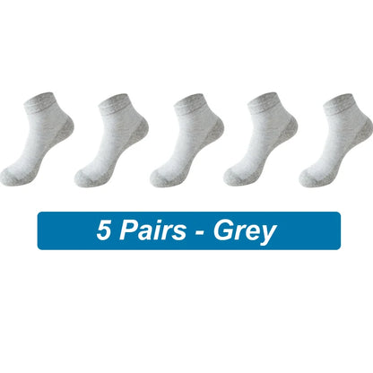 5Pairs Men Mesh Socks Organic Cotton Breathable Black White Business Sock Casual Athletic Spring Summer for Male Size EUR38-45